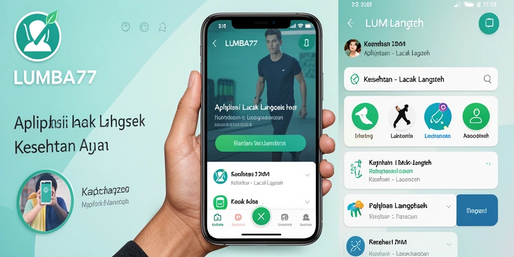 Tampilan antarmuka aplikasi LUMBA77 yang intuitif dan fungsional.