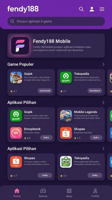 Aplikasi Populer & Kanal Uji | fendy188 Hub Unduhan Terbaik